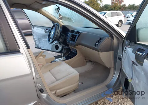 2004 Honda Civic Lx из США, поврежденный, VIN 2HGES16554H555747